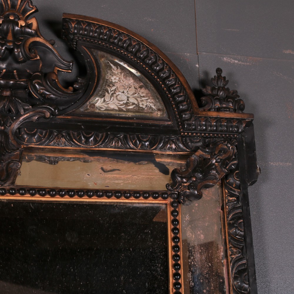 Dutch Baroque Style Cushion Mirror View VIII