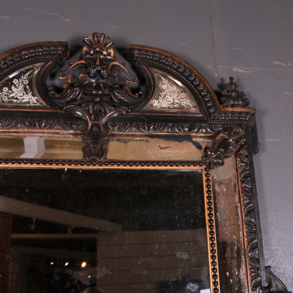 Dutch Baroque Style Cushion Mirror View X