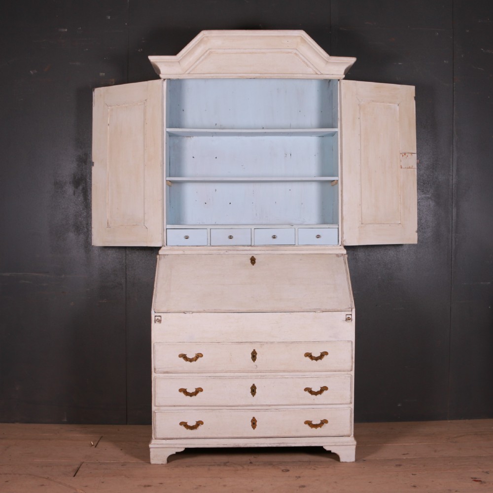 Swedish Bureau Bookcase View IX