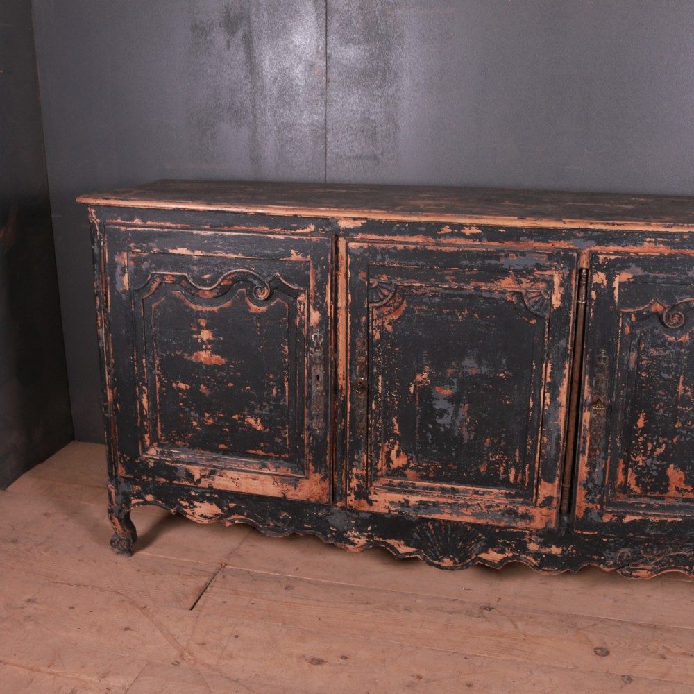 Spanish Original Painted Enfilade View II