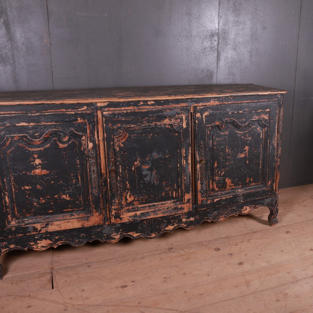 Spanish Original Painted Enfilade View III