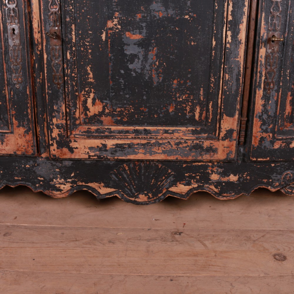Spanish Original Painted Enfilade View V