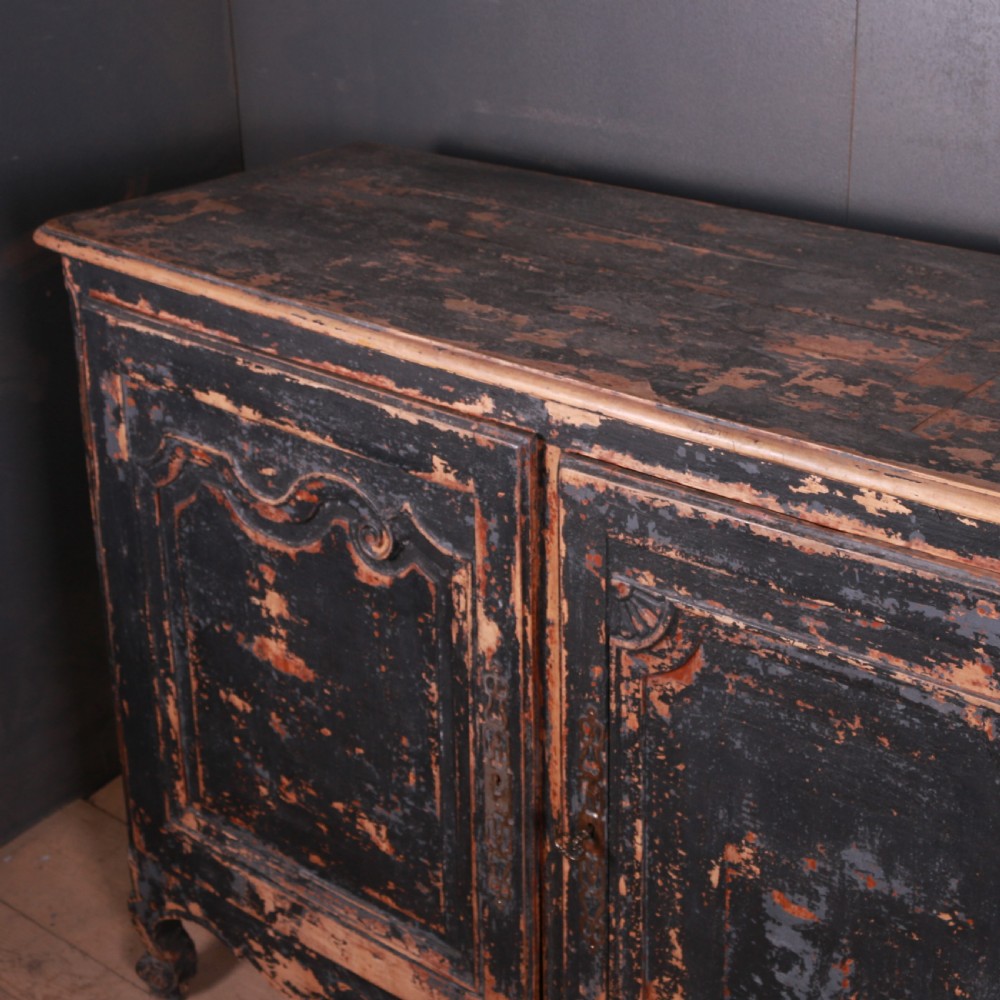 Spanish Original Painted Enfilade View X