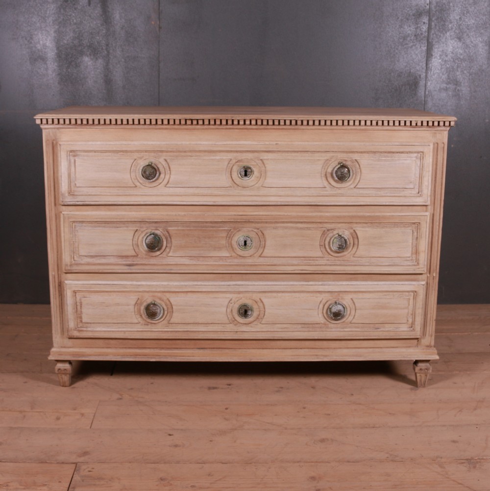 Bleached Oak Commode