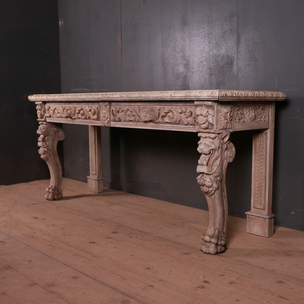 Scottish Oak Console Table