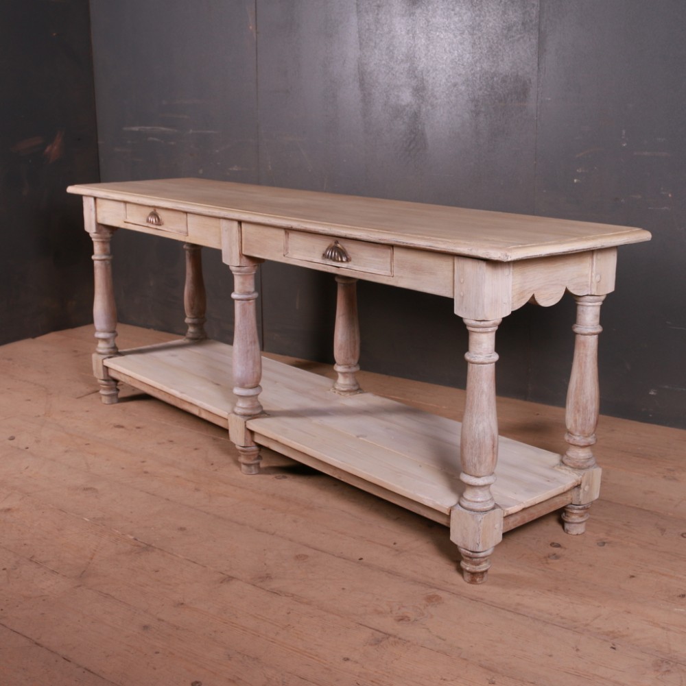 French Oak Console Table