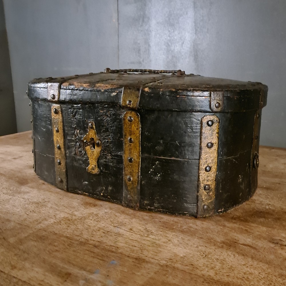 Swedish Iron Bound Travel Box