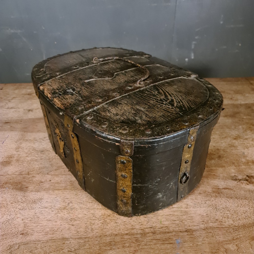 Swedish Iron Bound Travel Box View II
