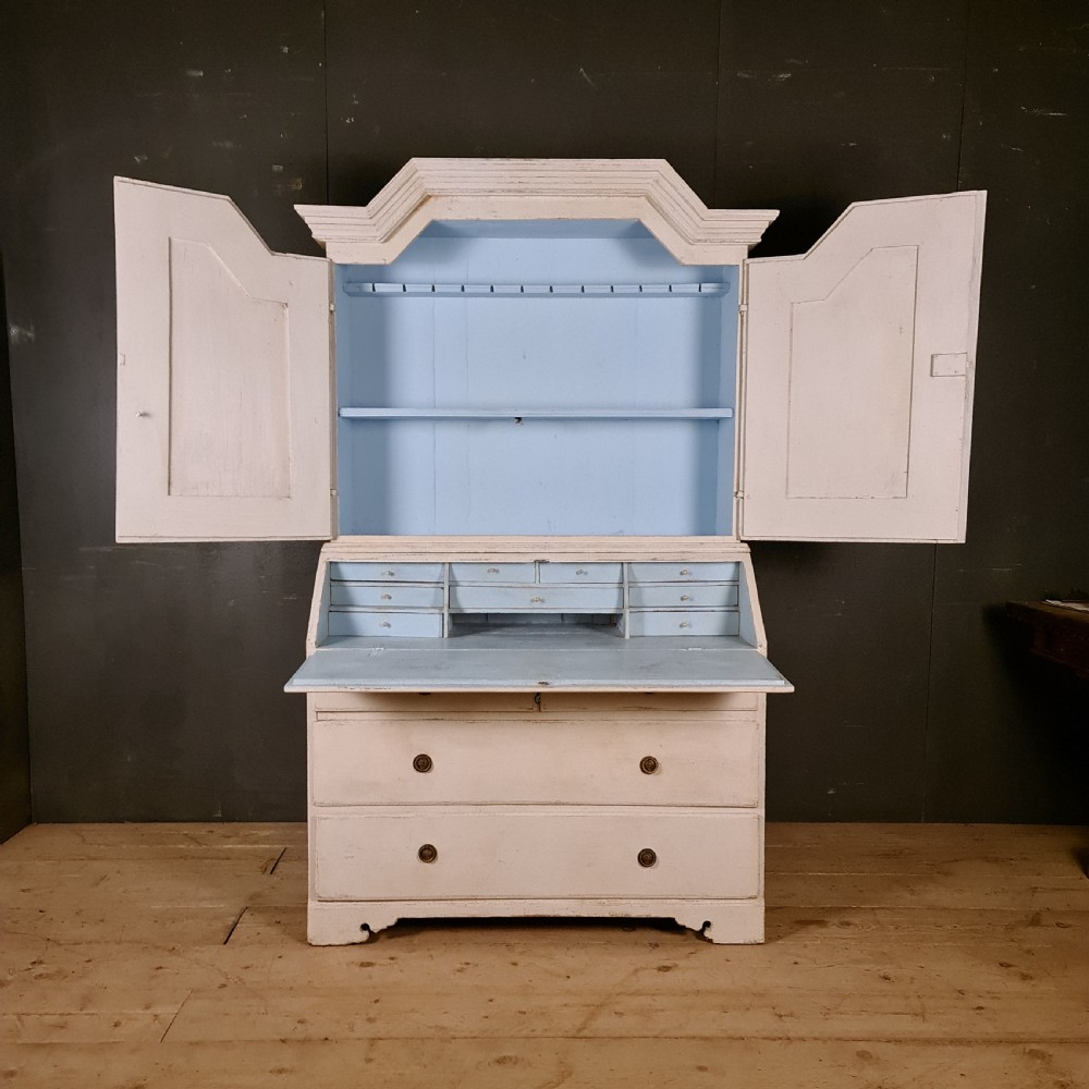 Swedish Bureau Bookcase View IX