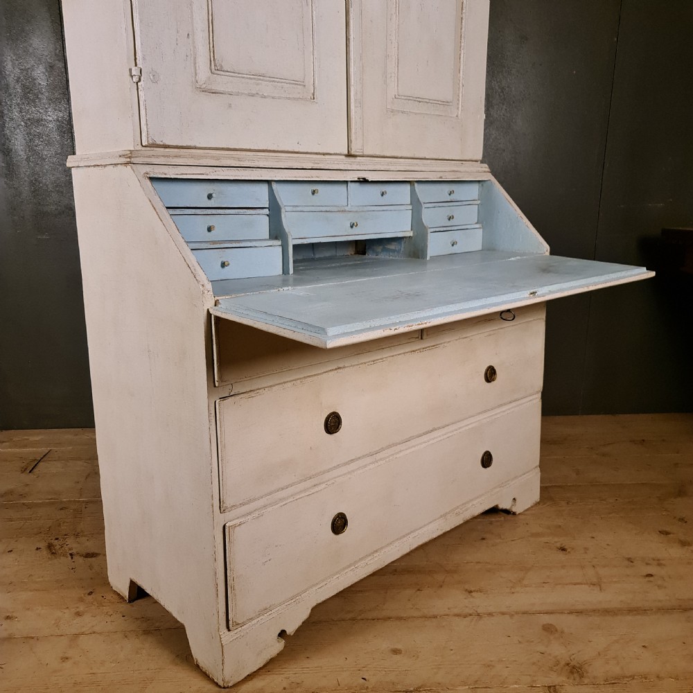 Swedish Bureau Bookcase View XVI