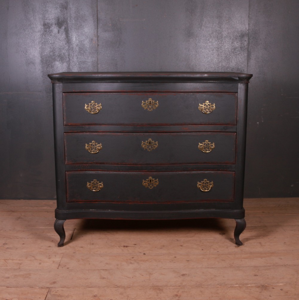 Danish Serpentine Commode