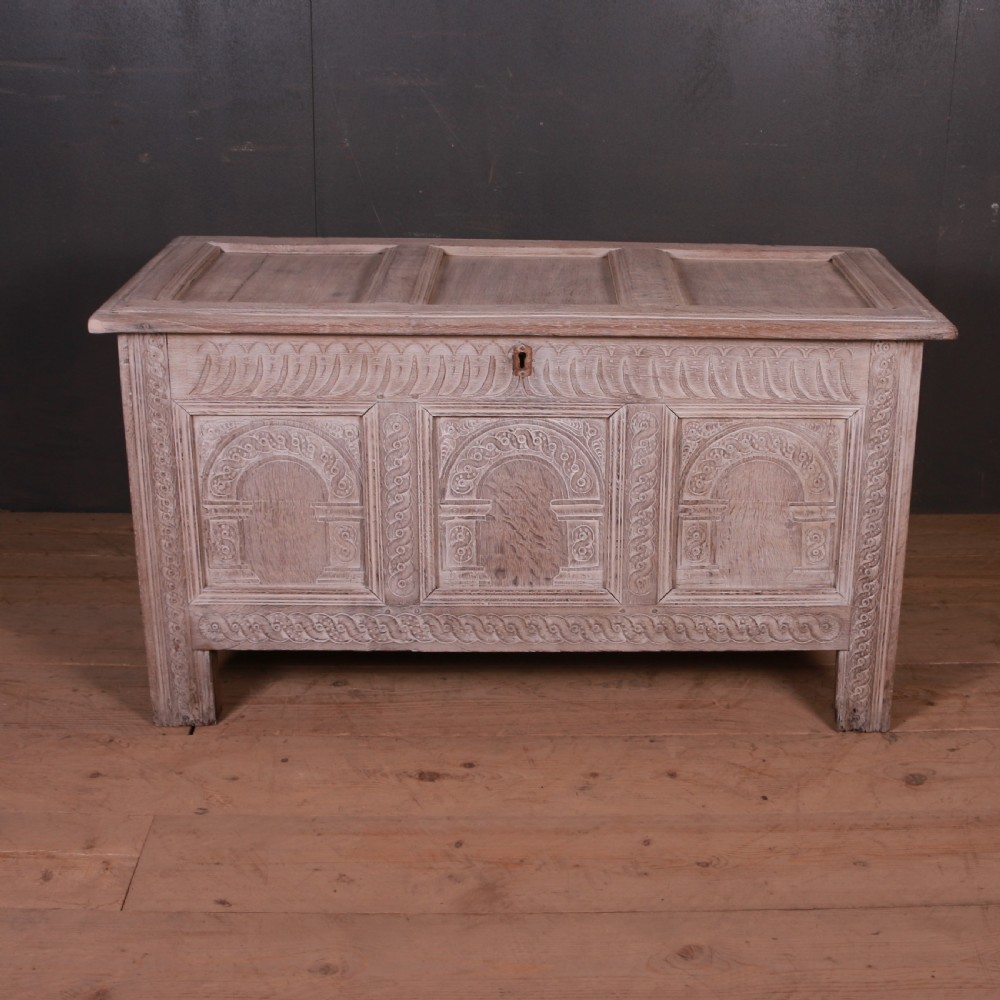 English Oak Coffer View II