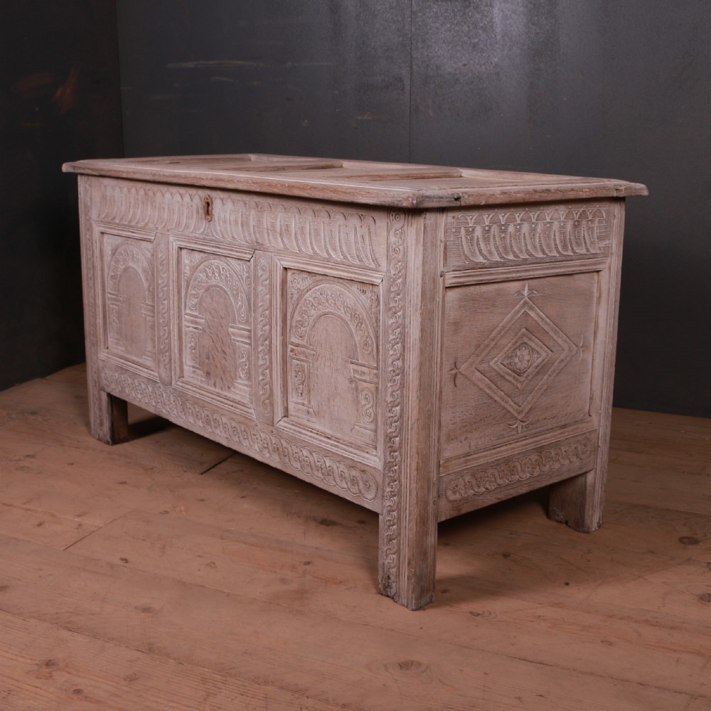 English Oak Coffer View III