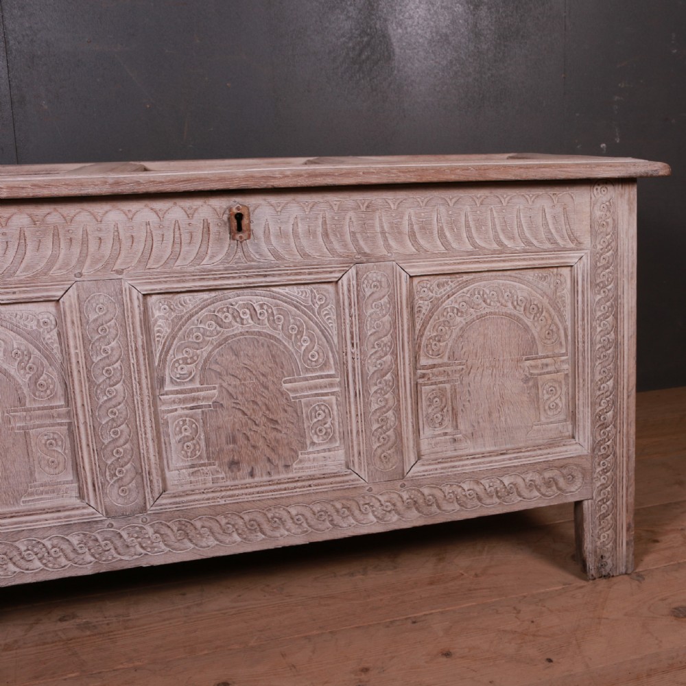 English Oak Coffer View V