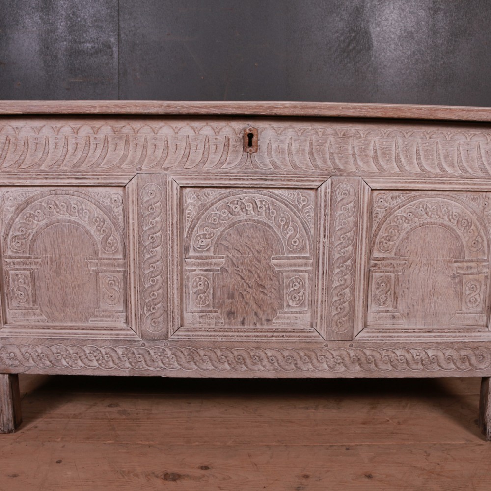 English Oak Coffer View VI