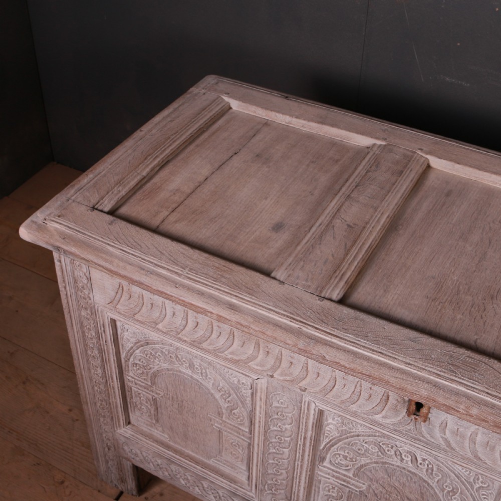 English Oak Coffer View VII
