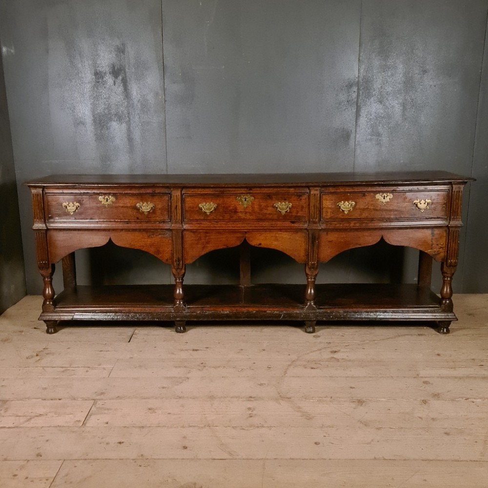 English Oak Dresser Base
