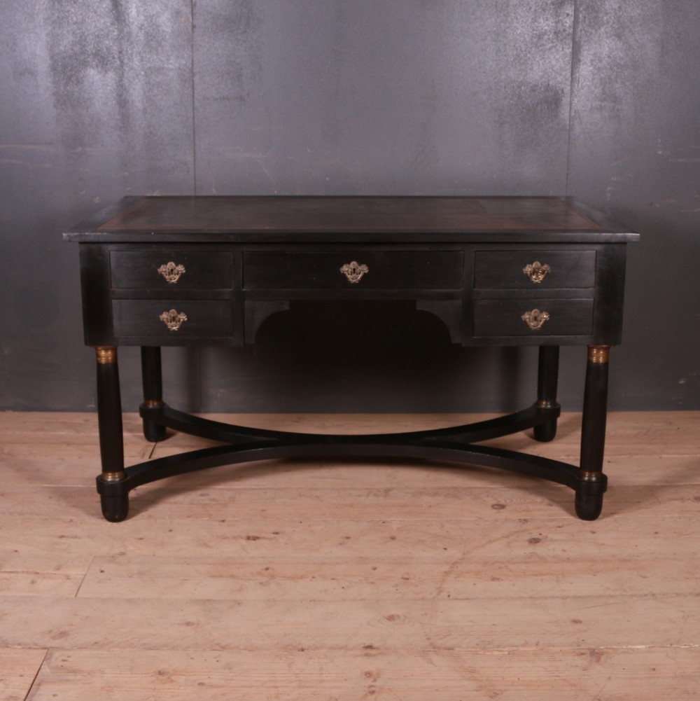 French Ebonized Desk