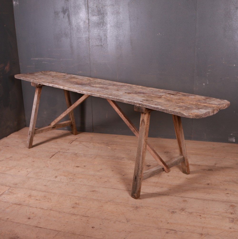 French Trestle Table