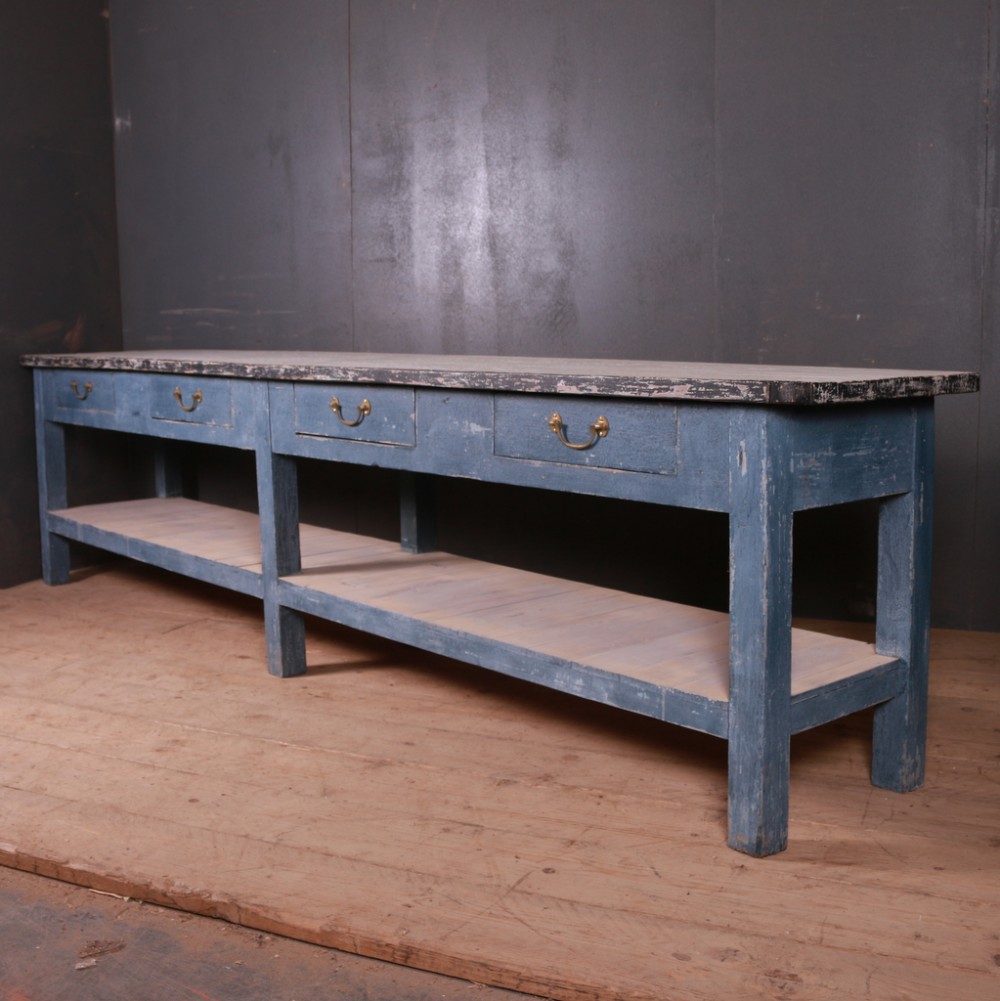 English Painted Dresser Base