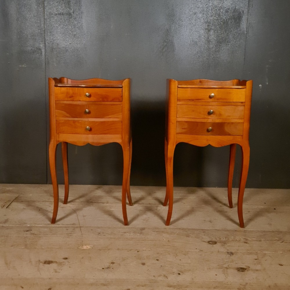 French Bedside Cupboards