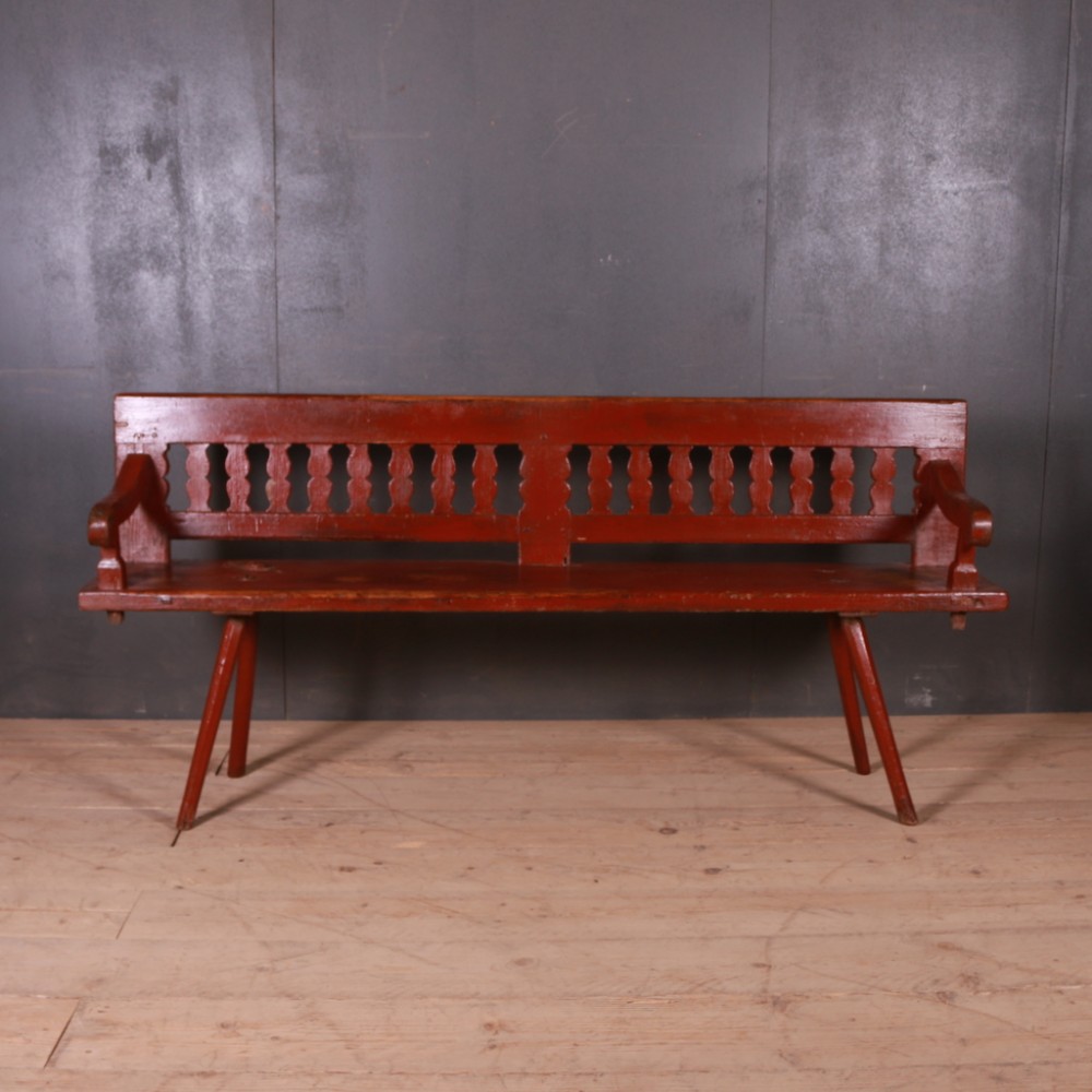 Original Painted Tryleon Bench