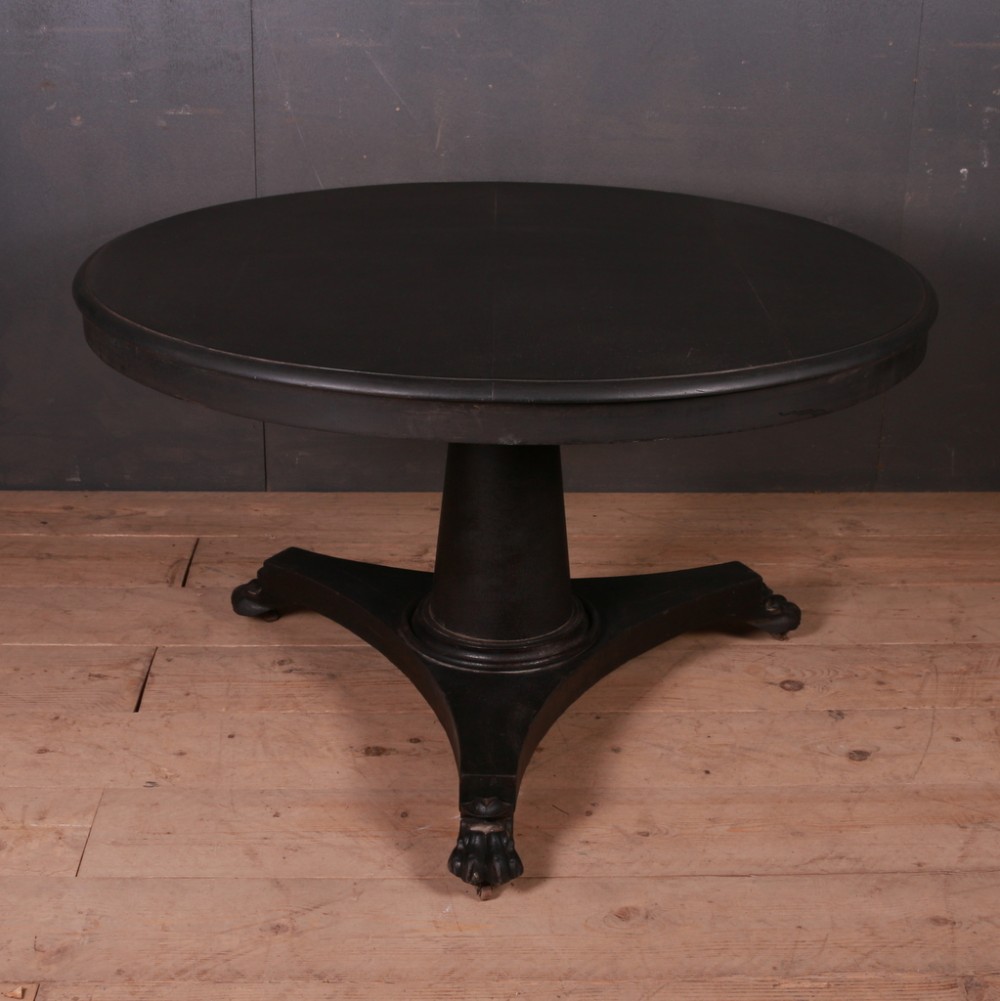 English Painted Breakfast Table