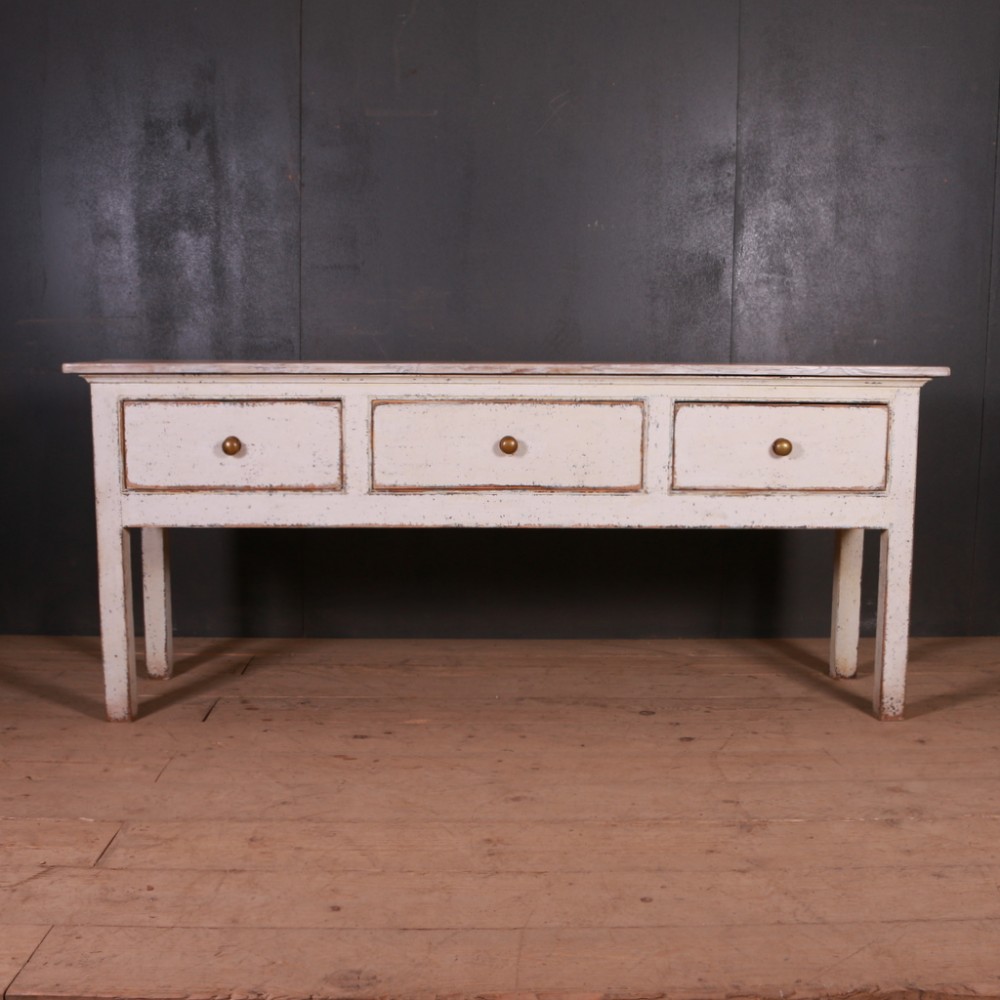 English Painted Dresser Base