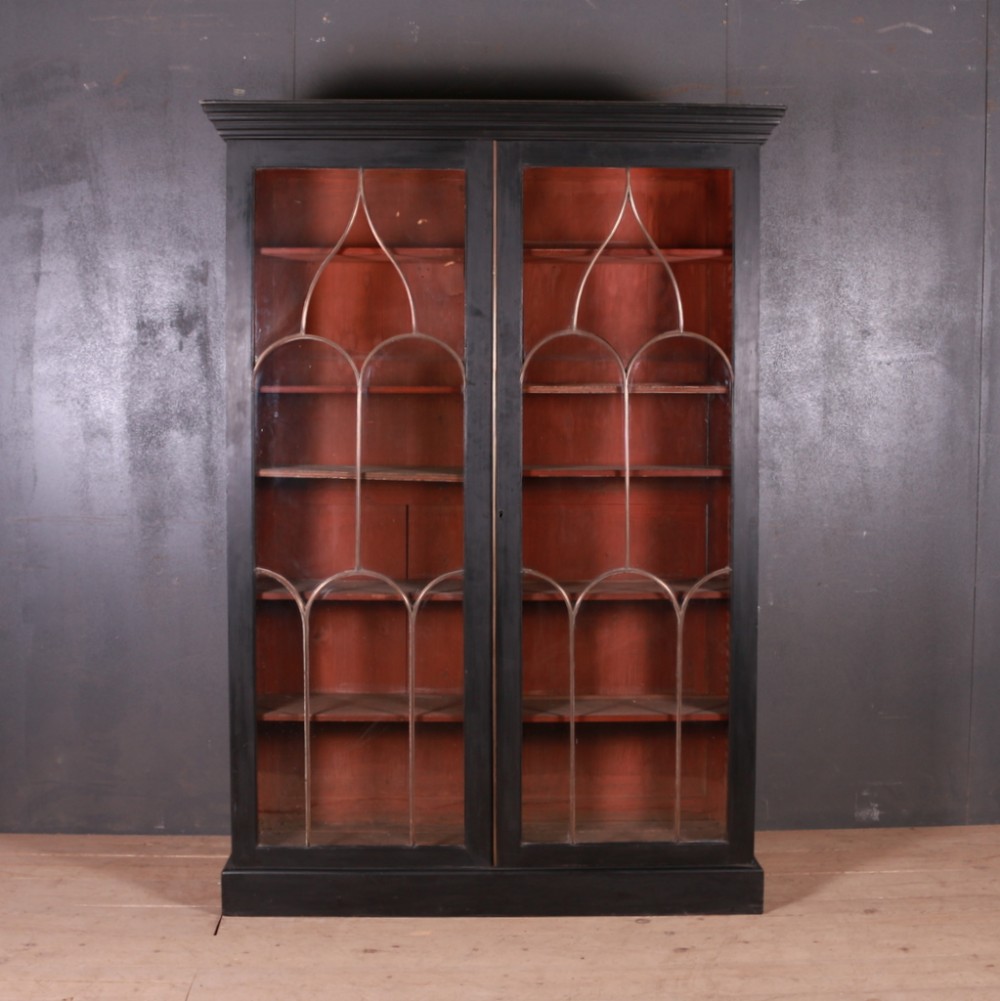 English Painted Bookcase