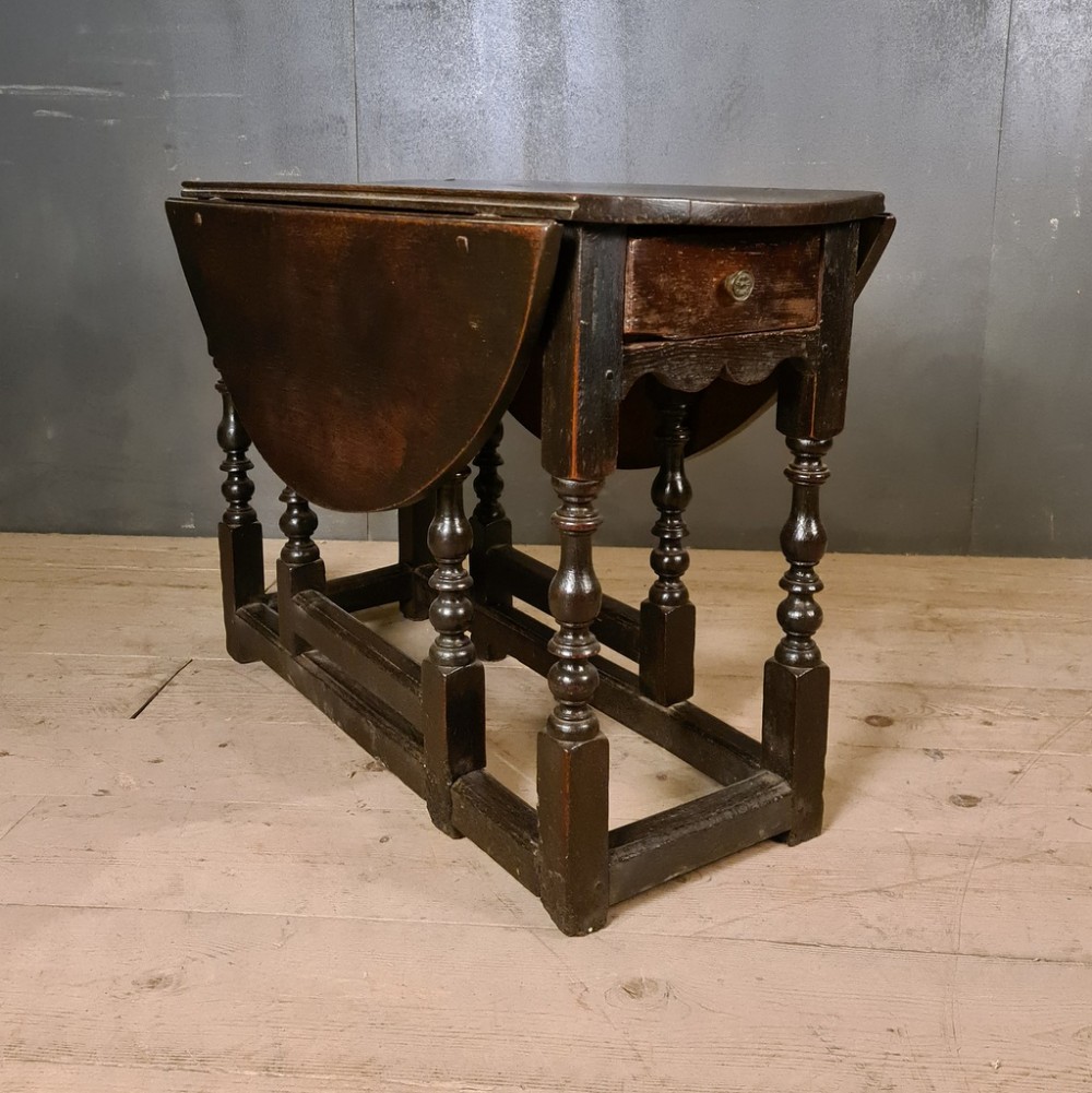 English Oak Gateleg Table