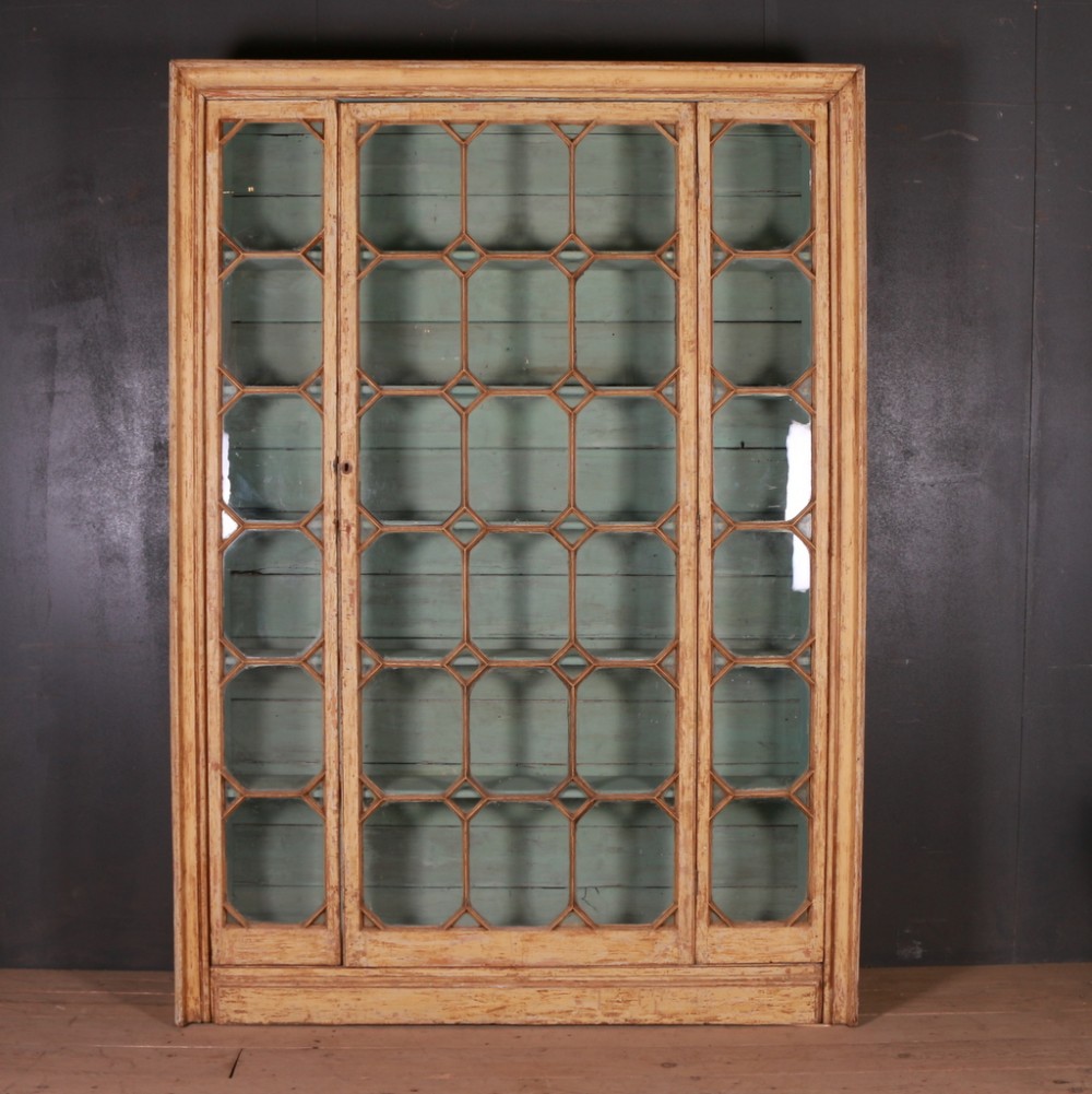 Original Painted English Bookcase