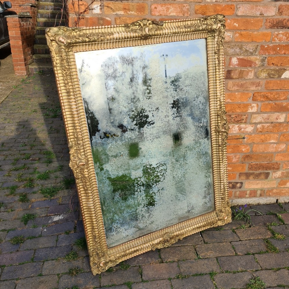 French Gilt Mirror