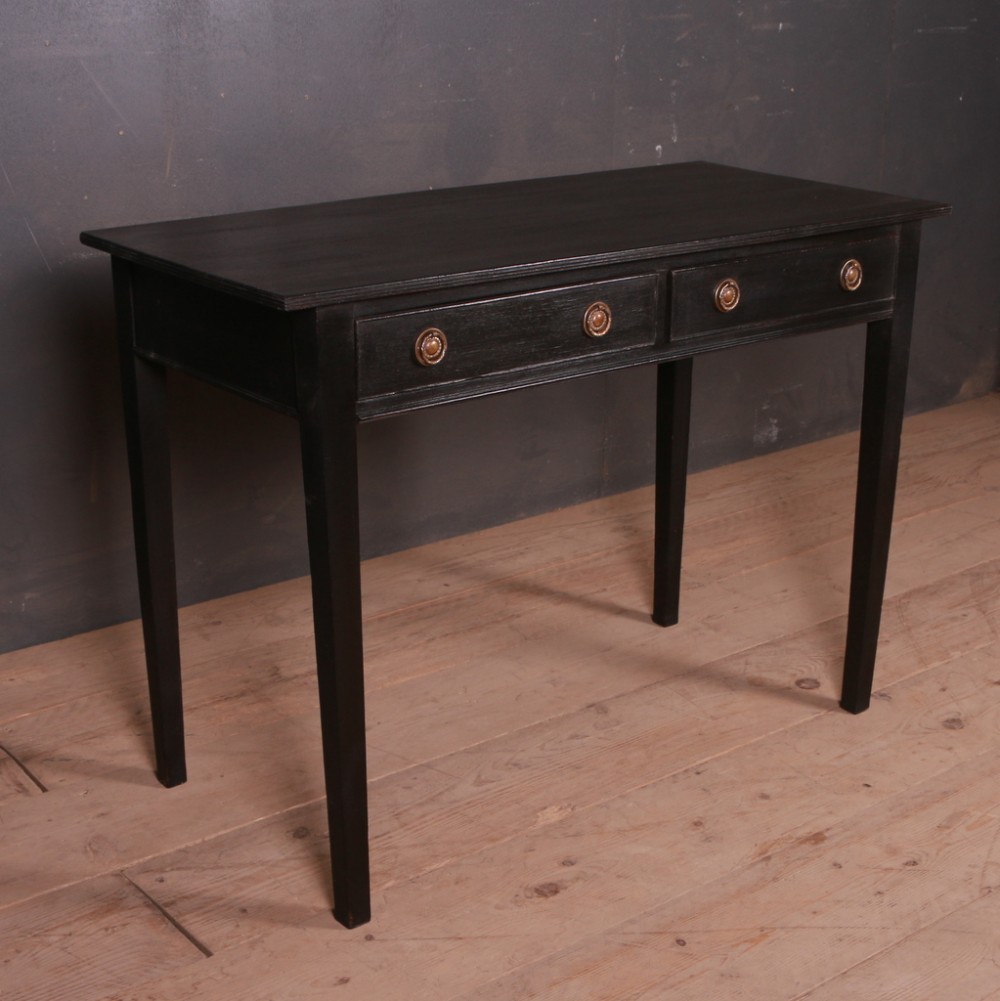 English Painted Two Drawer Desk