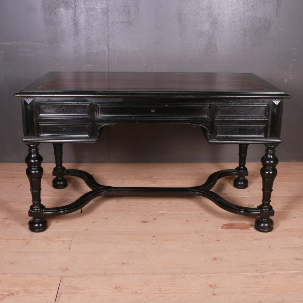 French Ebonized Desk