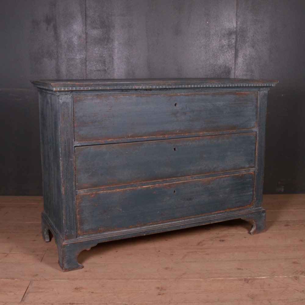 North European Painted Commode