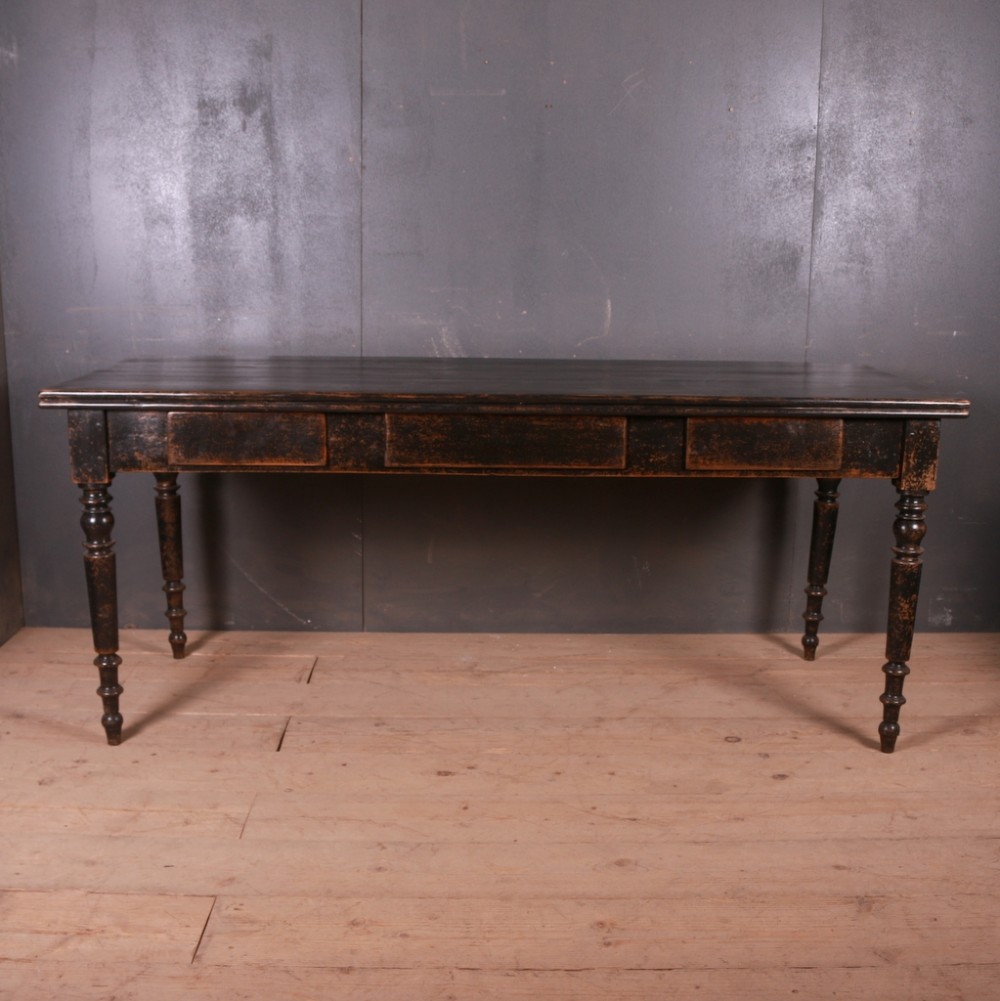 French Three Drawer Desk