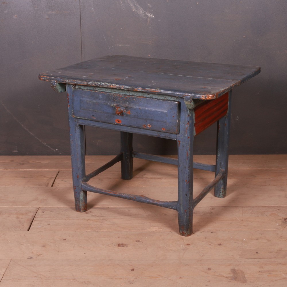 Spanish Painted Lamp Table