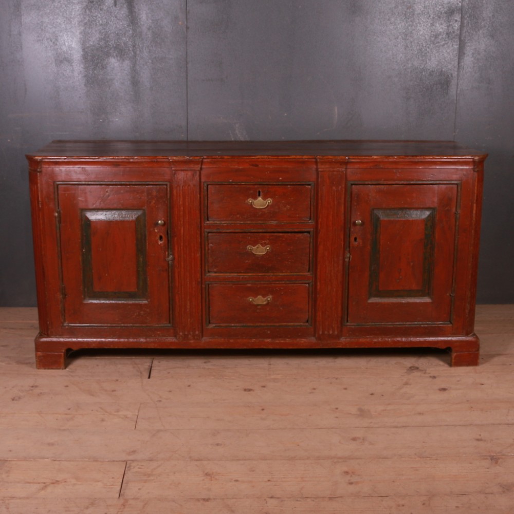 Original Painted Architectural Dresser Base