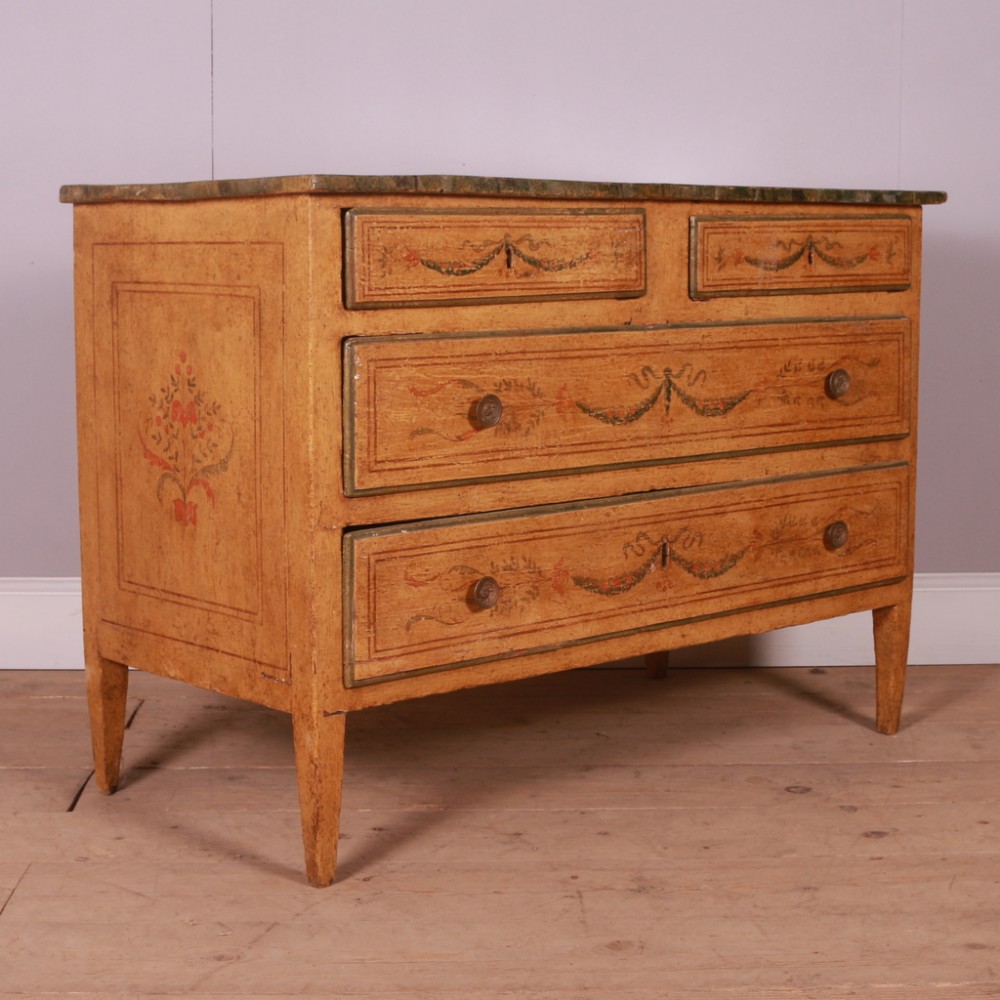 Original Painted Italian Commode