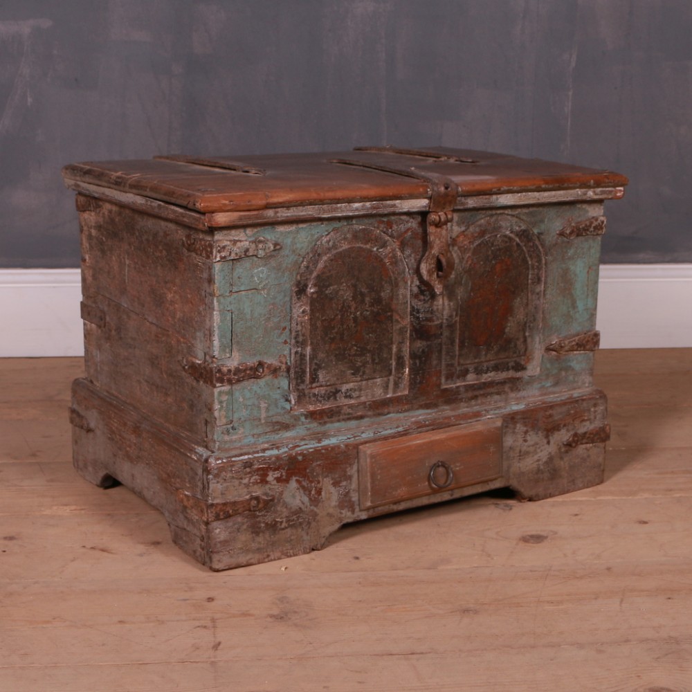 Anglo-Indian Painted Coffer