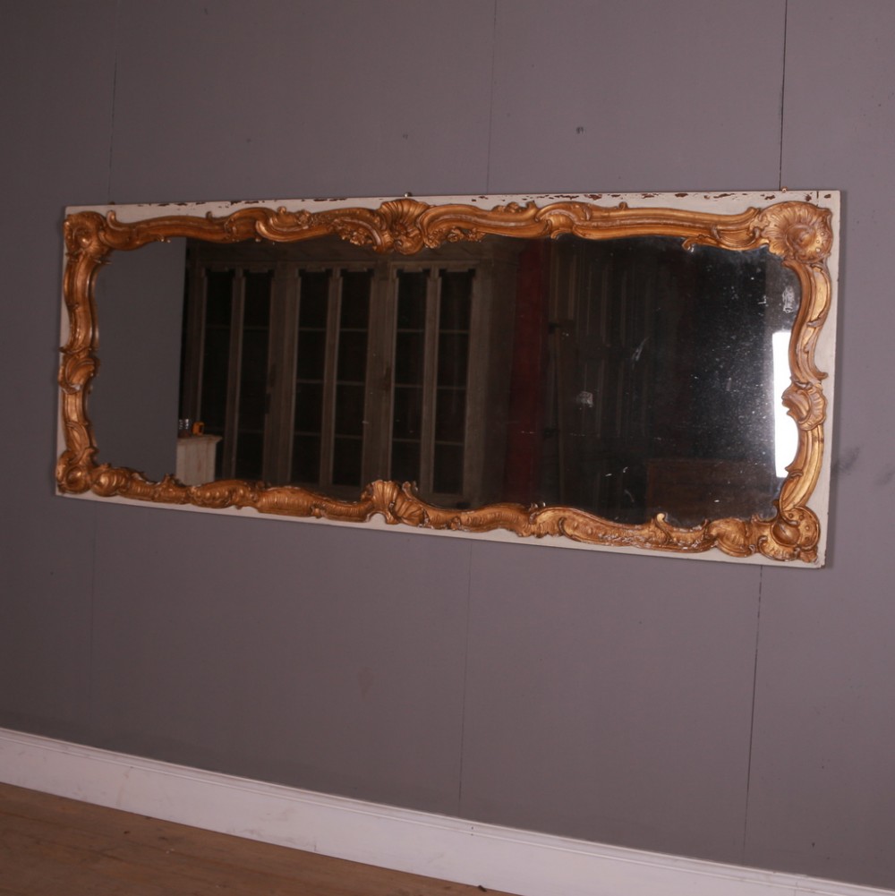 Large French Carved Mirror