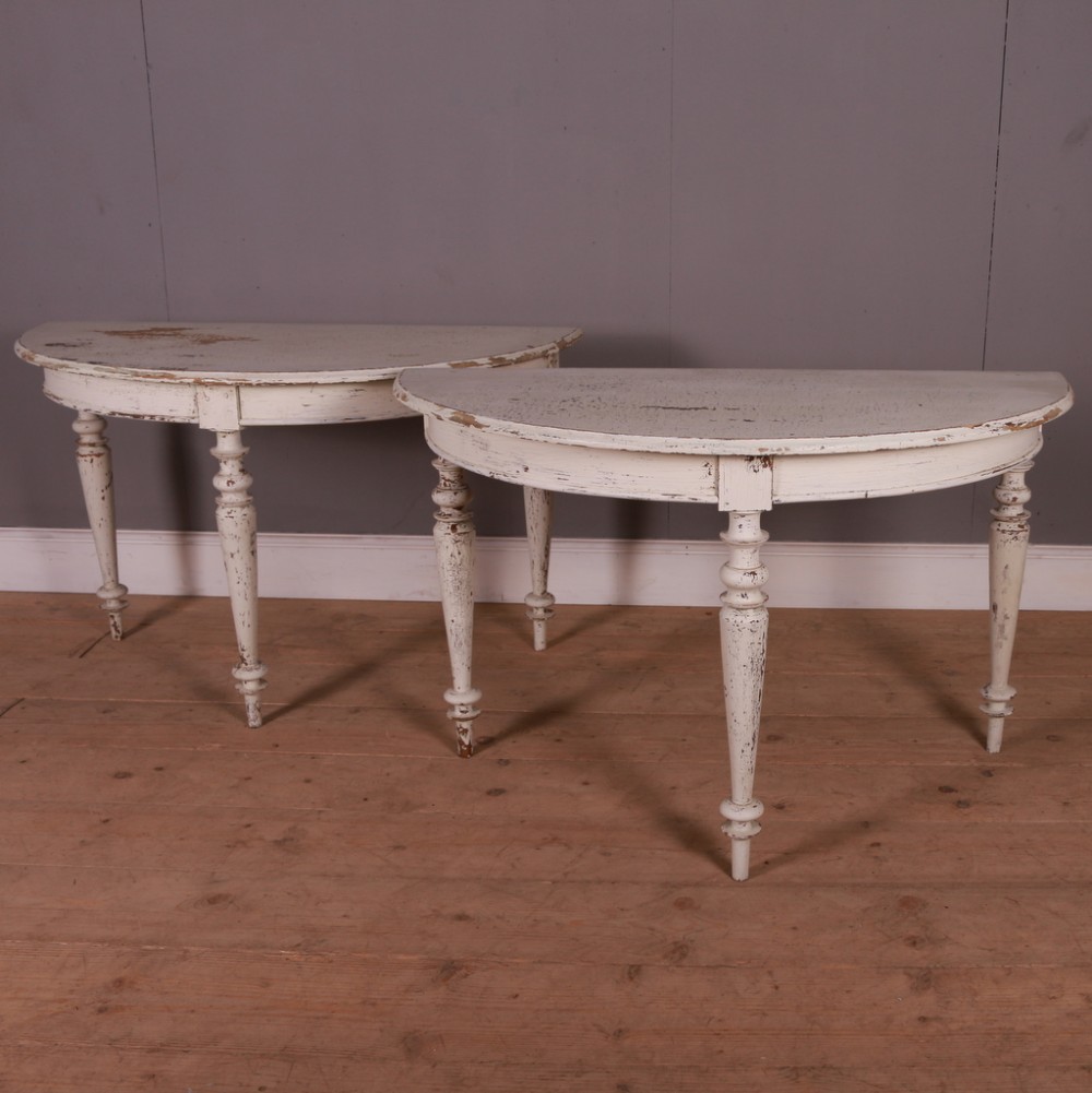  Pair of Swedish Console Tables