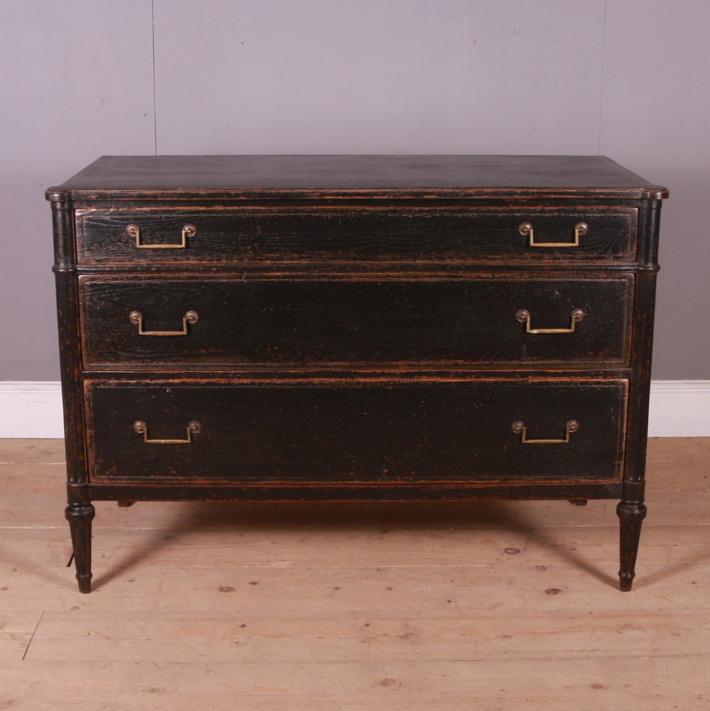 French Painted Oak Commode
