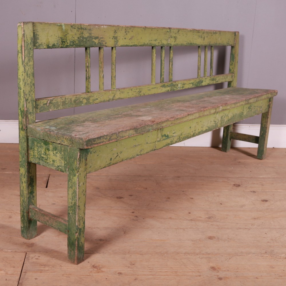 Italian Original Painted Bench