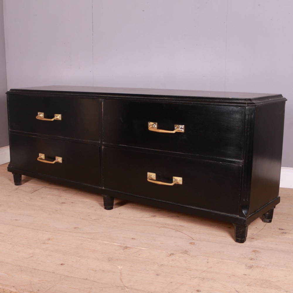 Early 20th C Drapers Chest of Drawers