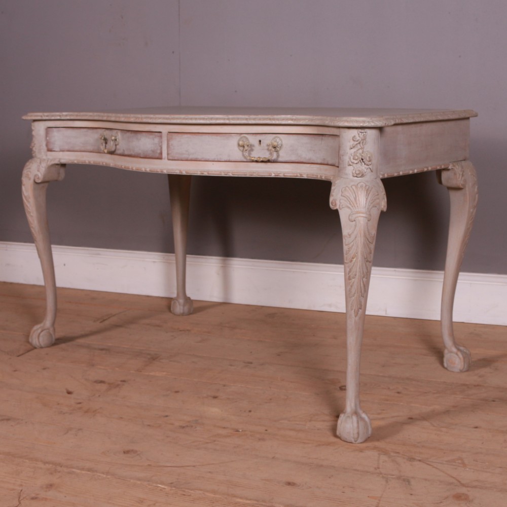 Painted Serpentine Desk