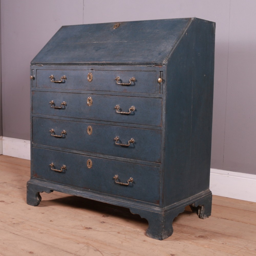 18th C Painted Writing Bureau