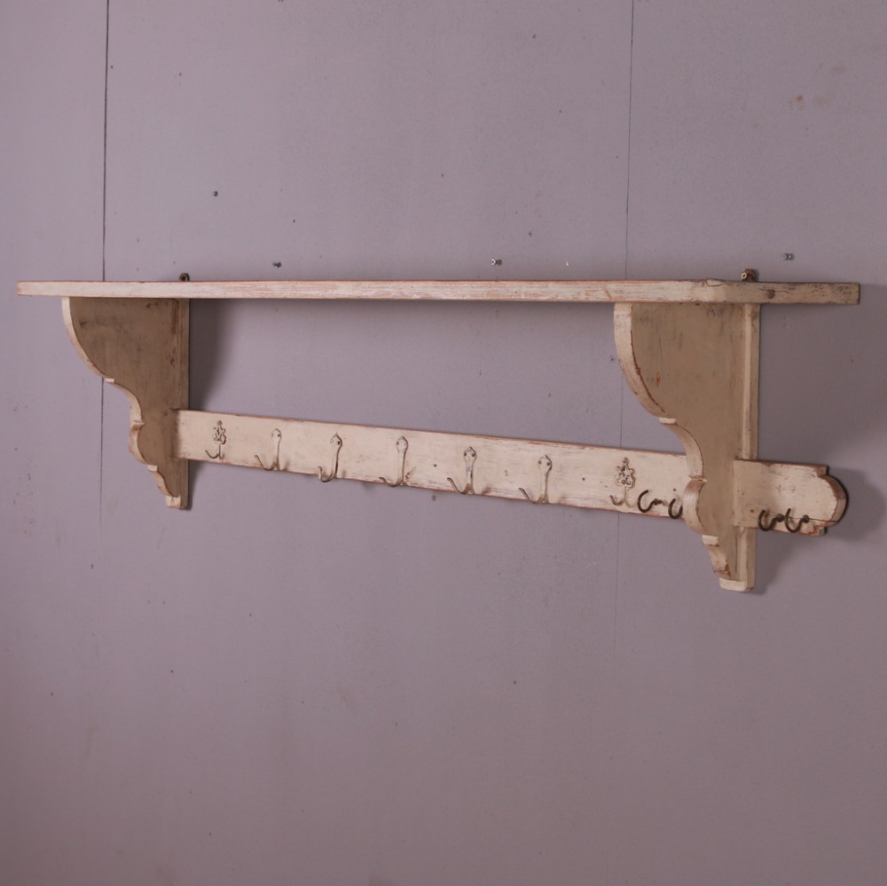 Painted French Hanging Shelf