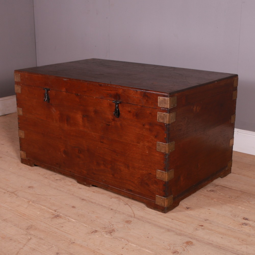 Antique Camphor Travel Chest