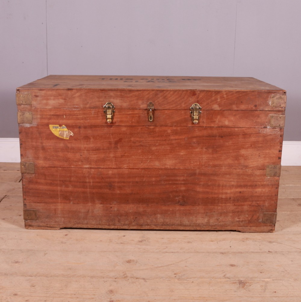 Antique Camphor Travel Chest